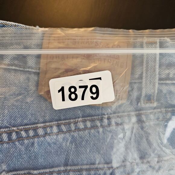 Vtg Levis 550 Relaxed Fit Jeans Size Tag 36x31 Act 34x30 Blue Tapered Denim Y2K - Picture 9 of 14